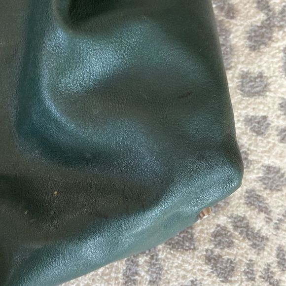 Furla dark green satchel - Picture 6 of 12